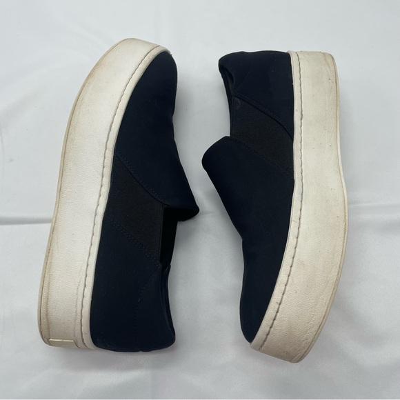 Vince Warren Suede Black Platform Sneakers - Picture 4 of 13